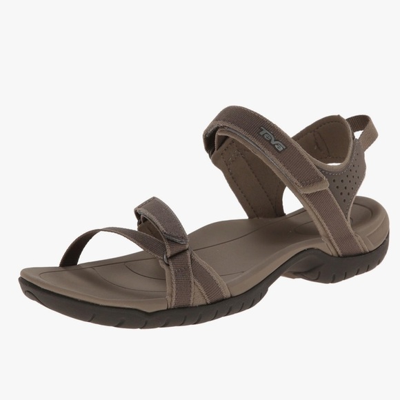 Teva Women's Vera Bungee Cord Taupe Strappy Sport Summer Hiking